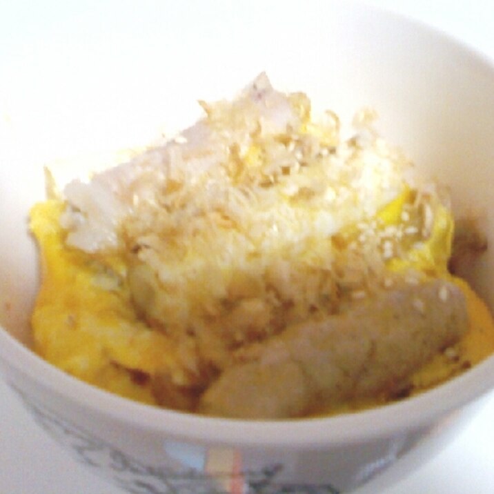 島らっきょの肉巻きでアレンジ丼!!